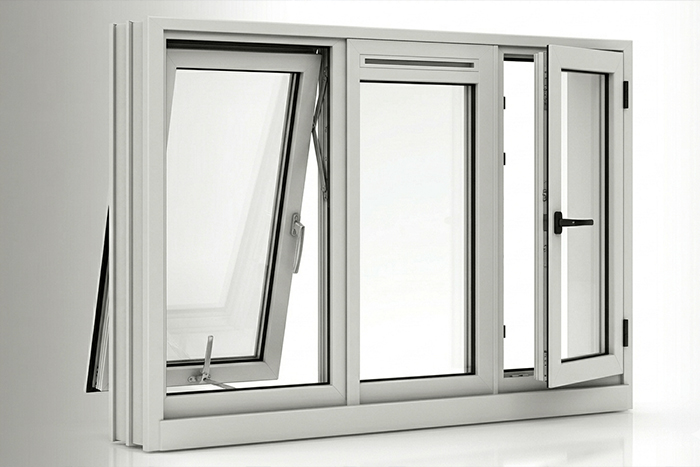 Modern UPVC windows installation